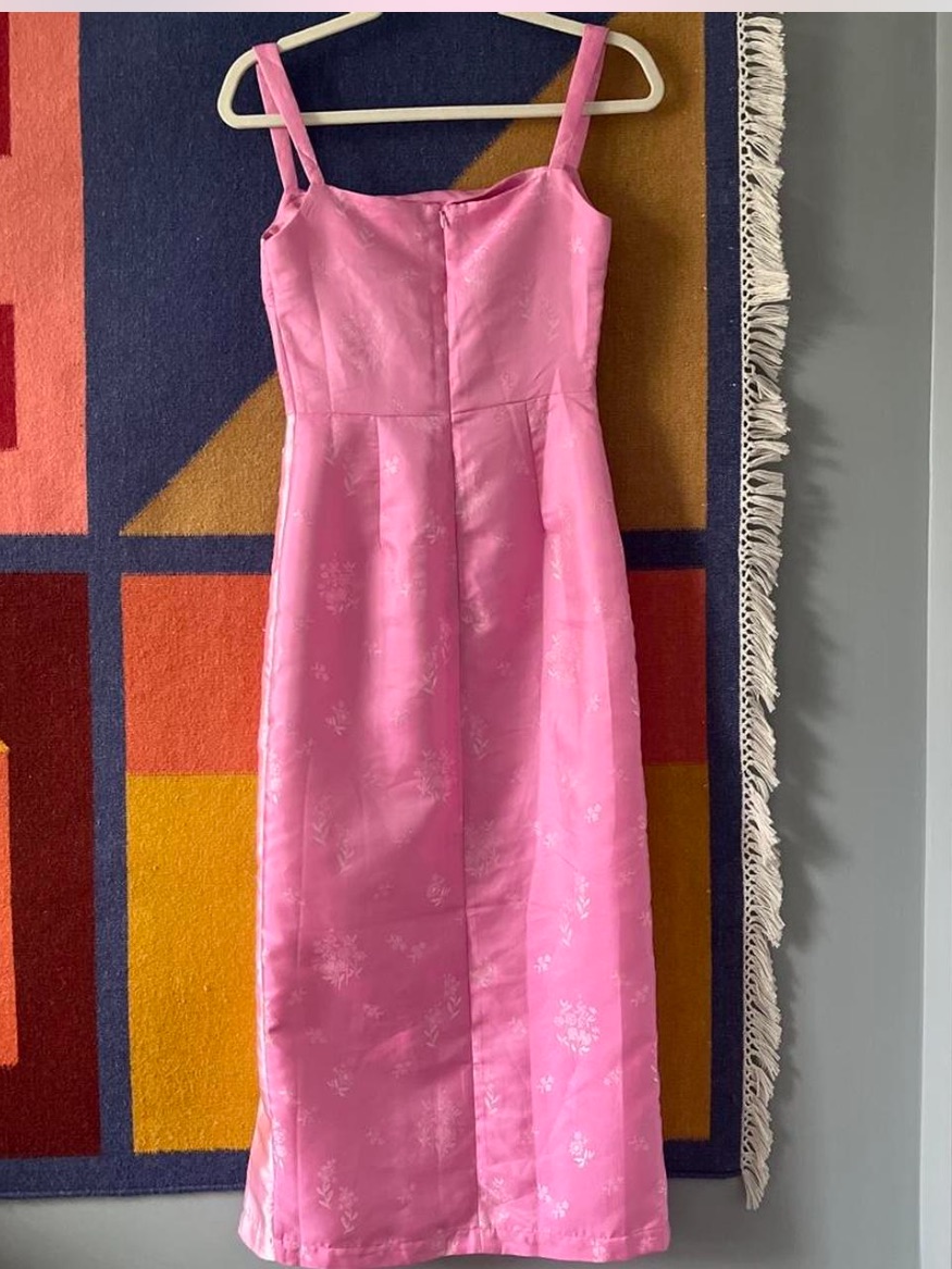 Amlul Eden Dress In Pink — image 4 of 5